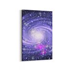 Olla 17676D Uzay Görseli Dikey Kanvas Tablo (Ölçü: 60X90)