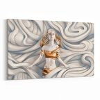 Olla 10009Y 3 Boyut Görsel Yatay Kanvas Tablo (Ölçü: 150X100)