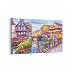 Olla 18894Y Yapı Görseli Yatay Kanvas Tablo (Ölçü: 45X30)