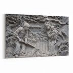 Olla 16270Y Heykel / Sanat Görseli Yatay Kanvas Tablo (Ölçü: 150X100)