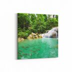 Olla 13687K Doğa / Manzara Görseli Kare Kanvas Tablo (Ölçü: 80X80)