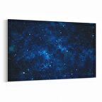 Olla 14785Y Gece Gökyüzü Görseli Yatay Kanvas Tablo (Ölçü: 45X30)