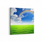 Olla 14609K Doğa / Manzara Görseli Kare Kanvas Tablo (Ölçü: 25X25)