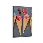 Olla 15288D Gıda Görseli Dikey Kanvas Tablo (Ölçü: 100X150)