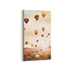 Olla 14192DD Doğa / Manzara Görseli Dikey Dar Kanvas Tablo (Ölçü: 40X80)