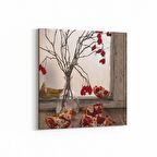 Olla 15307K Gıda Görseli Kare Kanvas Tablo (Ölçü: 25X25)