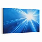 Olla 10202Y Abstract Görsel Yatay Kanvas Tablo (Ölçü: 45X30)