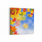 Olla 11030K Ağaç Görseli Kare Kanvas Tablo (Ölçü: 60X60)