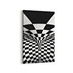 Olla 10231D Abstract Girdap Görsel Dikey Kanvas Tablo (Ölçü: 70X105)