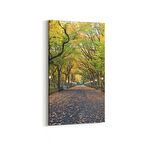 Olla 13297DD Doğa / Manzara Görseli Dikey Dar Kanvas Tablo (Ölçü: 30X60)