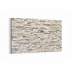 Olla 17455Y Taş / Tuğla Görseli Yatay Kanvas Tablo (Ölçü: 150X100)