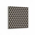 Olla 10055K Abstract 3 Boyut Görsel Kare Kanvas Tablo (Ölçü: 25X25)
