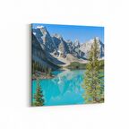 Olla 14491K Doğa / Manzara Görseli Kare Kanvas Tablo (Ölçü: 60X60)