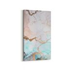 Olla 16680DD Mermer Desen Görsel Dikey Dar Kanvas Tablo (Ölçü: 60X120)