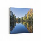 Olla 14142K Doğa / Manzara Görseli Kare Kanvas Tablo (Ölçü: 100X100)