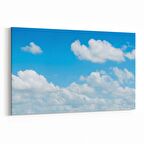 Olla 15769Y Gökyüzü Bulut Görseli  Yatay Kanvas Tablo (Ölçü: 120X80)