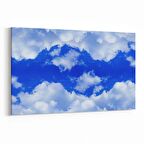 Olla 15738Y Gökyüzü Bulut Görseli  Yatay Kanvas Tablo (Ölçü: 45X30)