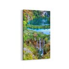 Olla 14405DD Doğa / Manzara Görseli Dikey Dar Kanvas Tablo (Ölçü: 60X120)