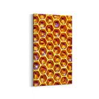 Olla 10014DD Abstract 3 Boyut Görsel Dikey Dar Kanvas Tablo (Ölçü: 60X120)