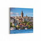 Olla 17903K Yapı Görseli Kare Kanvas Tablo (Ölçü: 60X60)