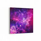 Olla 17593K Uzay Görseli Kare Kanvas Tablo (Ölçü: 25X25)