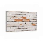 Olla 17411Y Taş / Tuğla Görseli Yatay Kanvas Tablo (Ölçü: 45X30)