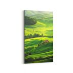 Olla 13491DD Doğa / Manzara Görseli Dikey Dar Kanvas Tablo (Ölçü: 40X80)