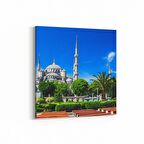 Olla 18385K4 Yapı Görseli Kare 4'lü Kanvas Tablo (Ölçü: 145X145)