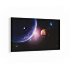 Olla 17596Y Uzay Görseli Yatay Kanvas Tablo (Ölçü: 70X50)