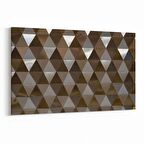 Olla 10013Y Abstract 3 Boyut Görsel Yatay Kanvas Tablo (Ölçü: 90X60)