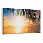 Olla 16123Y Günbatımı Görseli Yatay Kanvas Tablo (Ölçü: 70X50)