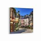 Olla 18408K4 Yapı Görseli Kare 4'lü Kanvas Tablo (Ölçü: 65X65)