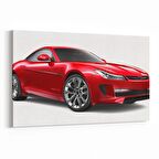 Olla 12294Y Araç Görseli Yatay Kanvas Tablo (Ölçü: 70X50)