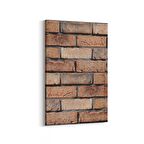 Olla 17418D Taş / Tuğla Görseli Dikey Kanvas Tablo (Ölçü: 60X90)