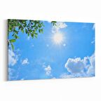 Olla 10783Y Ağaç Görseli Yatay Kanvas Tablo (Ölçü: 120X80)