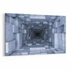 Olla 10245Y Abstract Girdap Görsel Yatay Kanvas Tablo (Ölçü: 30X20)