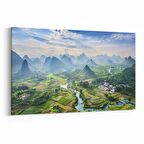 Olla 13901Y Doğa / Manzara Görseli Yatay Kanvas Tablo (Ölçü: 150X100)