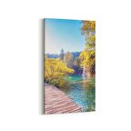 Olla 13817DD Doğa / Manzara Görseli Dikey Dar Kanvas Tablo (Ölçü: 40X80)