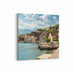 Olla 18328K4 Yapı Görseli Kare 4'lü Kanvas Tablo (Ölçü: 145X145)