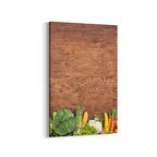 Olla 15125D Gıda Görseli Dikey Kanvas Tablo (Ölçü: 80X120)