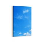 Olla 15718D Gökyüzü Bulut Görseli  Dikey Kanvas Tablo (Ölçü: 100X150)