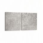 Olla 12444K2Y Beton Görseli Kare 2'li Yatay Kanvas Tablo (Ölçü: 85X40)