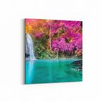 Olla 13952K Doğa / Manzara Görseli Kare Kanvas Tablo (Ölçü: 25X25)