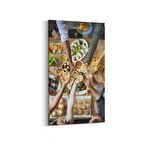 Olla 15180DD Gıda Görseli Dikey Dar Kanvas Tablo (Ölçü: 40X80)