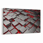 Olla 10053Y Abstract 3 Boyut Görsel Yatay Kanvas Tablo (Ölçü: 120X80)