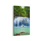 Olla 13691DD Doğa / Manzara Görseli Dikey Dar Kanvas Tablo (Ölçü: 40X80)