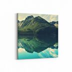 Olla 13762K Doğa / Manzara Görseli Kare Kanvas Tablo (Ölçü: 25X25)