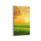 Olla 15995DD Günbatımı Görseli Dikey Dar Kanvas Tablo (Ölçü: 60X120)