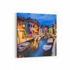 Olla 18641K Yapı Görseli Kare Kanvas Tablo (Ölçü: 25X25)