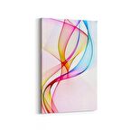 Olla 10133D Abstract Görsel Dikey Kanvas Tablo (Ölçü: 100X150)